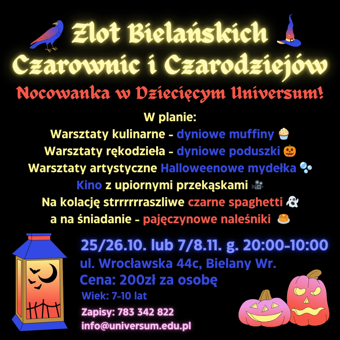 Plakat halloween